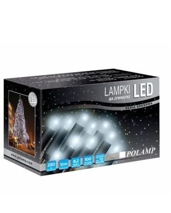 LED jõulutuled 10m 100LED valge vilkuv külm  jätkatav sise||