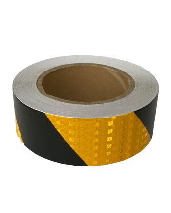 teip|Helkurteip kollane/must 25mx5cm