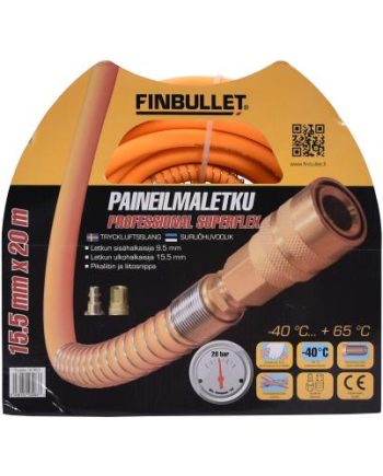 Suruõhuvoolik 3/8"x20m ORANGE +65-40C