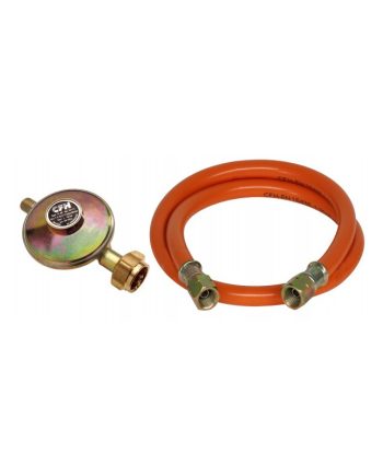 Gaasiregulaatori kmpl keermega 50mbar, 80cm voolik