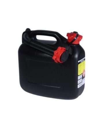 Bensiinikanister 5l must + valamissuudmik
