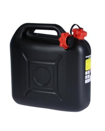 Bensiinikanister 10l must + valamissuudmik