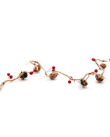 LED valgusti käbide ja marjadega|LED valgusti käbide ja marjadega