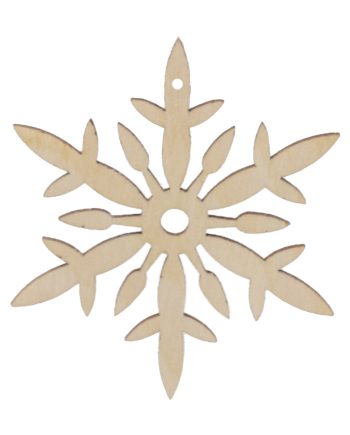 Jõuluehe lumehelves puidust (täis)