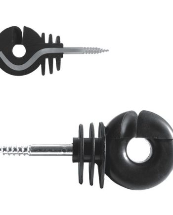 Isolaator kruviga puitpostile 6mm tugev 25tk/pk 103-010-030