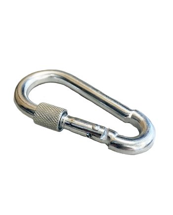 Karabiin 40mm zn 80kg lukustatav