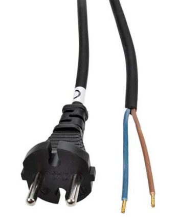 Kaabel pistikuga 2,5m / 2 x 1,0 H05RR-F2