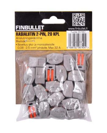 Riviliide 2-PIN 20tk/pakis