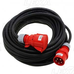 Jätkukaabel 20m 5x6 32A IP44 H07RN-F