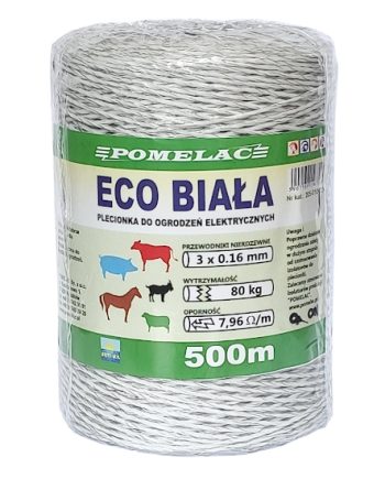 Karjusenöör Eco Valge 500m 205-010-024