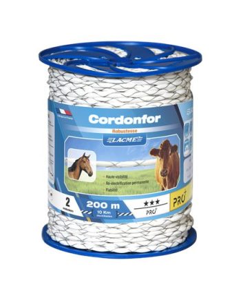 Karjusenöör valge CORDONFOR (4mm/200m)