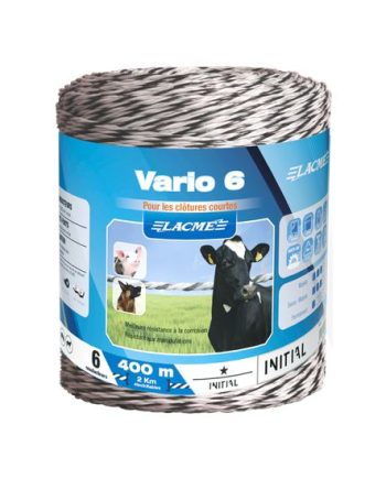 Karjusenöör Valge/Must VARIO 6 (400m) 205-010-032