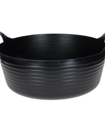 Plastik kauss 15L painduv Must