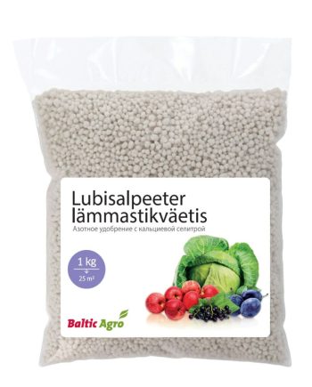 Lubisalpeeter lämmastikväetis