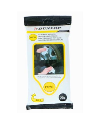 Niisked puhastuslapid 20tk Dunlop Fresh