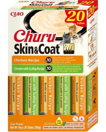 Churu Skin & Coat Varieties multipakk kassimaius 20 x 14g