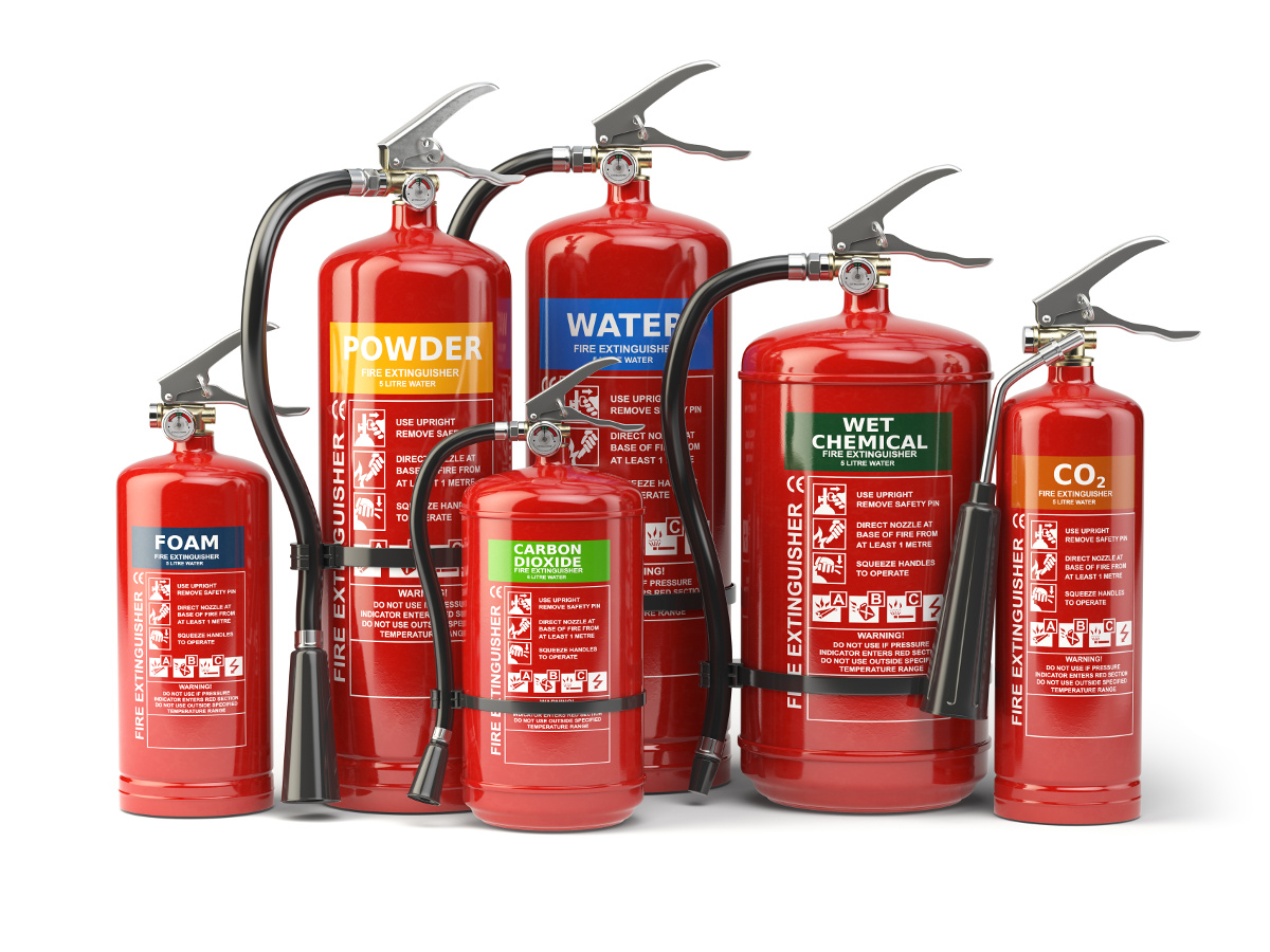 Different types of Fire Extinguishers BLOG by Fraser Fire Security